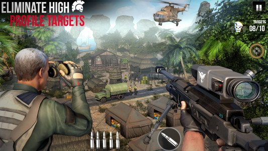 اسکرین شات 1 بازی Sniper Shoots Offline Games 3D