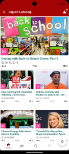اسکرین شات 1 برنامه English Listening - 6mins