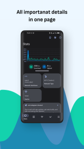 اسکرین شات 1 برنامه Network Guru: Speed Indicator