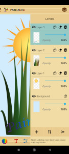 اسکرین شات 3 برنامه Paintastic: draw, color, paint