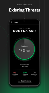 اسکرین شات 3 برنامه Cortex XDR Agent