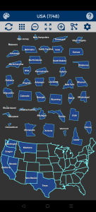 اسکرین شات 8 بازی USA Map Puzzle
