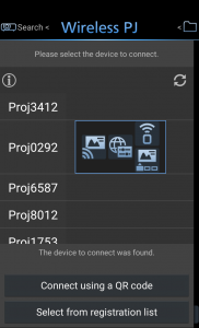 اسکرین شات 3 برنامه Panasonic Wireless Projector