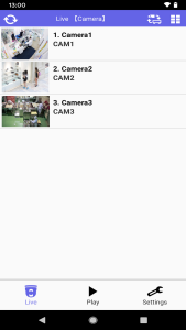 اسکرین شات 1 برنامه i-PRO Mobile APP