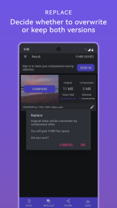 اسکرین شات 8 برنامه Panda Video Compress & Convert