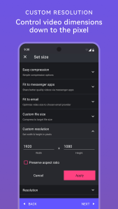 اسکرین شات 4 برنامه Panda Video Compress & Convert