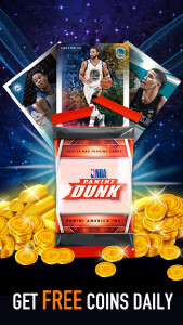 اسکرین شات 2 برنامه NBA Dunk - Trading Card Games