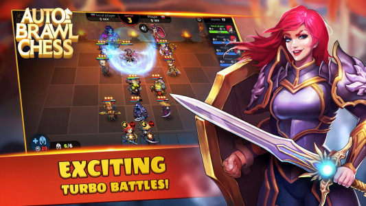 اسکرین شات 1 بازی Auto Brawl Chess