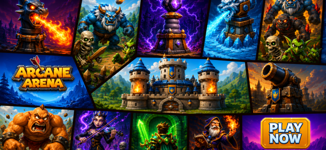 اسکرین شات 7 بازی Arcane Arena: Tower Defense TD