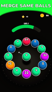 اسکرین شات 4 بازی Roll Merge 3D - Number Puzzle