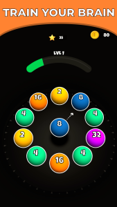 اسکرین شات 2 بازی Roll Merge 3D - Number Puzzle
