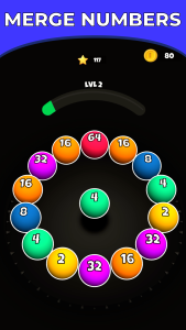 اسکرین شات 1 بازی Roll Merge 3D - Number Puzzle