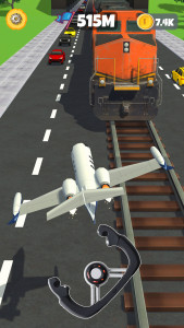 اسکرین شات 3 بازی Sling Plane 3D - Sky Crash Jet