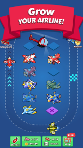 اسکرین شات 1 بازی Merge Planes Idle Tycoon Plane