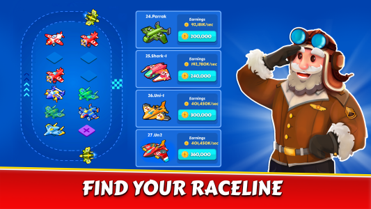 اسکرین شات 8 بازی Merge Planes Idle Tycoon Plane