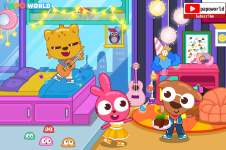 اسکرین شات 3 بازی Papo Town Apartment