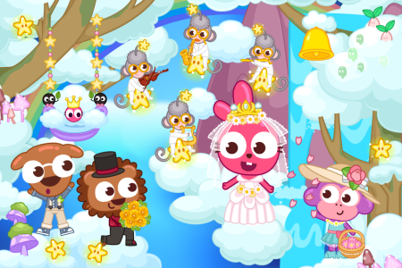 اسکرین شات 2 بازی Papo Town Wedding Party