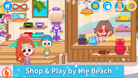 اسکرین شات 5 بازی Papo Town World: Avatar Life