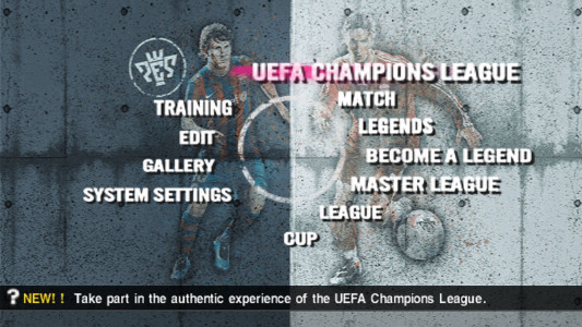 اسکرین شات 1 بازی فوتبال حرفه‌ای ۲۰۱۰ (PES 2010)