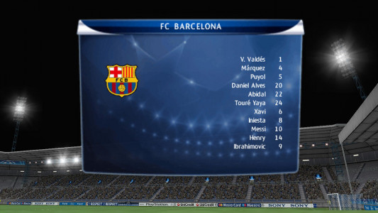 اسکرین شات 7 بازی فوتبال حرفه‌ای ۲۰۱۰ (PES 2010)