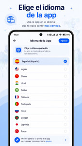 اسکرین شات 2 برنامه Traductor Voz: 100+ Idiomas