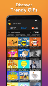اسکرین شات 1 برنامه GIF to Video, GIF Maker