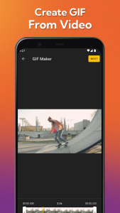 اسکرین شات 2 برنامه GIF to Video, GIF Maker