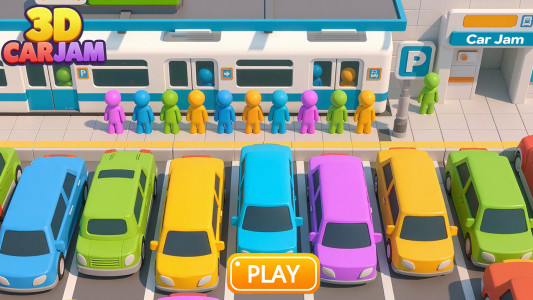 اسکرین شات 6 بازی Car Jam 3D - Bus Escape Out