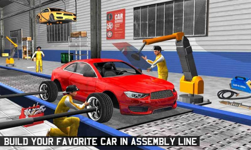 اسکرین شات 1 بازی Auto Garage : Car Mechanic Sim