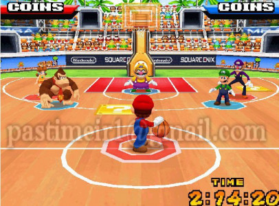 اسکرین شات 1 بازی ماریو: مسابقات بسکتبال