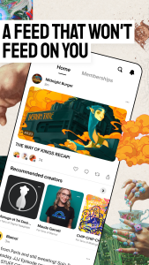 اسکرین شات 2 برنامه Patreon
