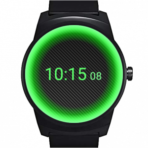 اسکرین شات 4 برنامه Carbon Neon Watch Face