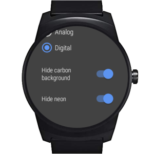 اسکرین شات 8 برنامه Carbon Neon Watch Face
