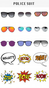 اسکرین شات 5 برنامه Police Photo Editor Suit Dress
