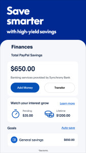 اسکرین شات 7 برنامه PayPal - Pay, Send, Save