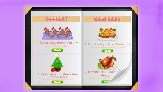 اسکرین شات 1 بازی Homemade Kitchen Cooking Games