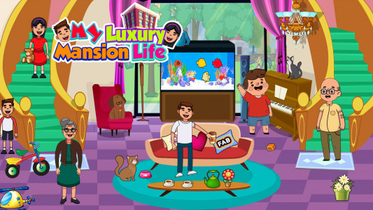 اسکرین شات 1 بازی My Luxury Mansion Life Style