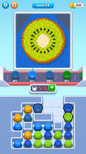 اسکرین شات 1 بازی Sand Out: Color Puzzle