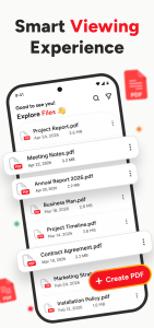 اسکرین شات 1 برنامه PDF Reader - All PDF Viewer