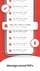 اسکرین شات 4 برنامه Split PDF, Remove PDF Pages