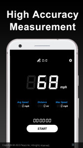 اسکرین شات 3 برنامه Speedometer