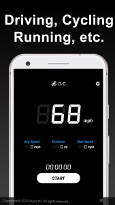 اسکرین شات 4 برنامه Speedometer