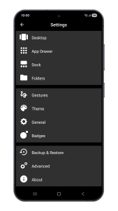 اسکرین شات 4 برنامه Pear Launcher