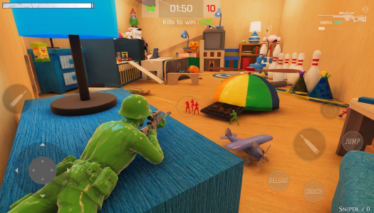 اسکرین شات 2 بازی Army Men: Toy Soldier Battles
