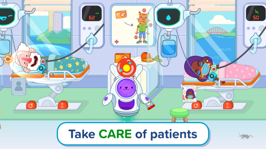 اسکرین شات 5 بازی Pepi Hospital 2: Flu Clinic
