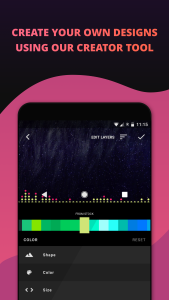 اسکرین شات 6 برنامه Muviz: Navbar Music Visualizer