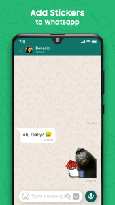 اسکرین شات 3 برنامه Sticker Maker For WhatsApp