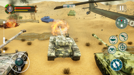اسکرین شات 1 بازی Tank Games Offline: Tank War