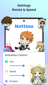 اسکرین شات 6 برنامه Live Anime Shimeji Pets