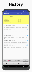 اسکرین شات 6 برنامه Cube Timer